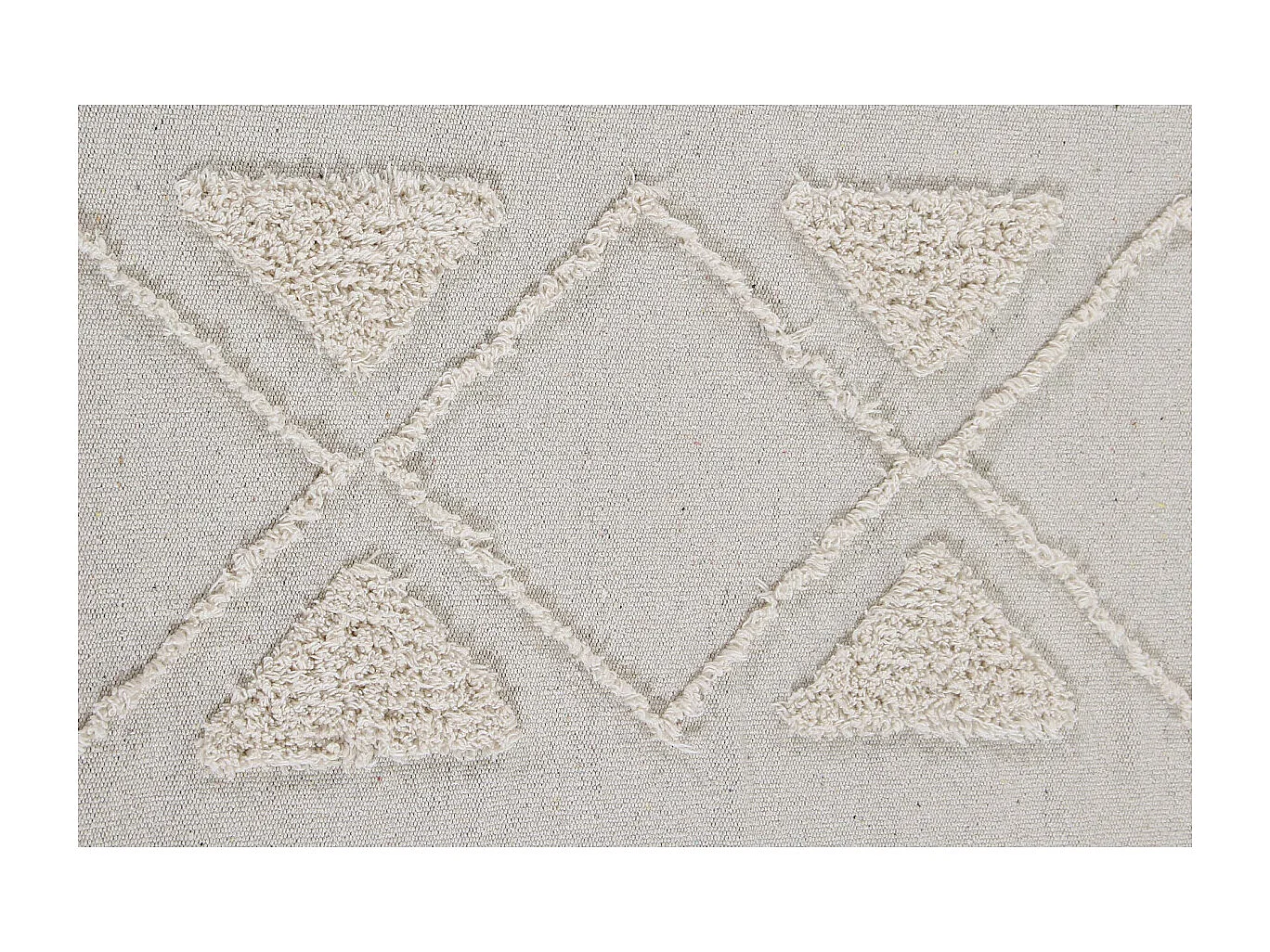 Alfombra de algodón Tribu Natural - 120 x 160 cm