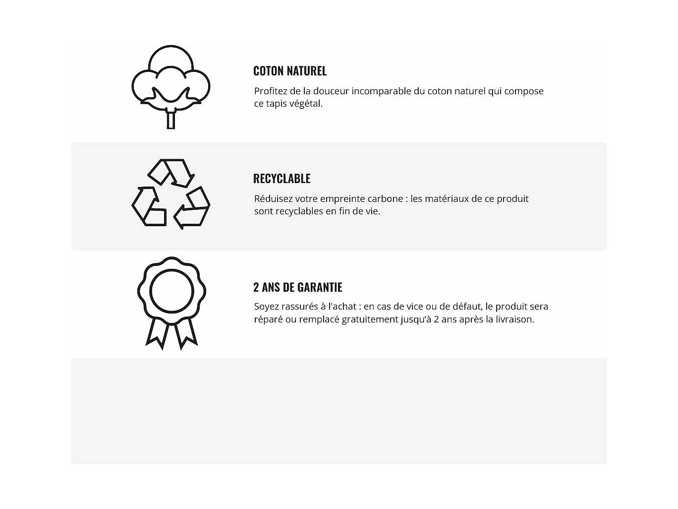 Tapis berbère recyclé lavable en machine Bereber Lorena Canals Rectangulaire Berbère Fait