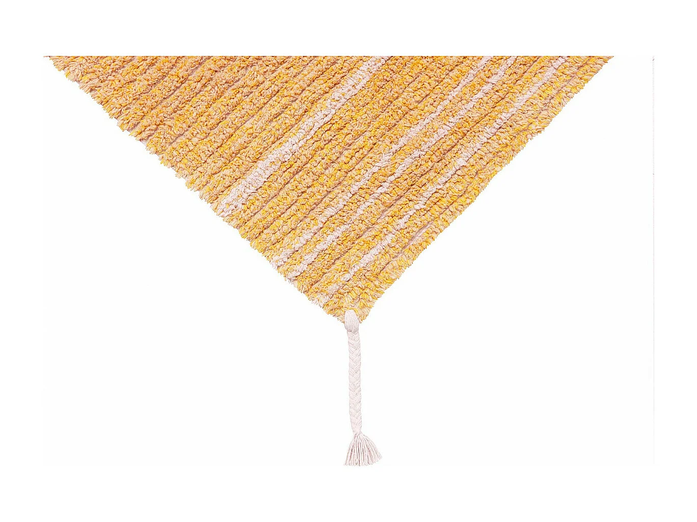 Dywan TWIN AMBER 80x140 żółty/beżowy dwustronny