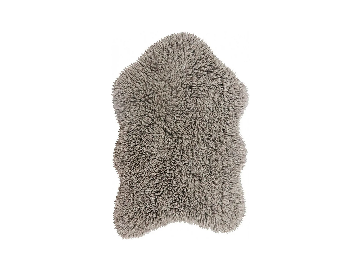 Tapis en laine naturelle lavable en machine Woolly Originale Naturel Fait main