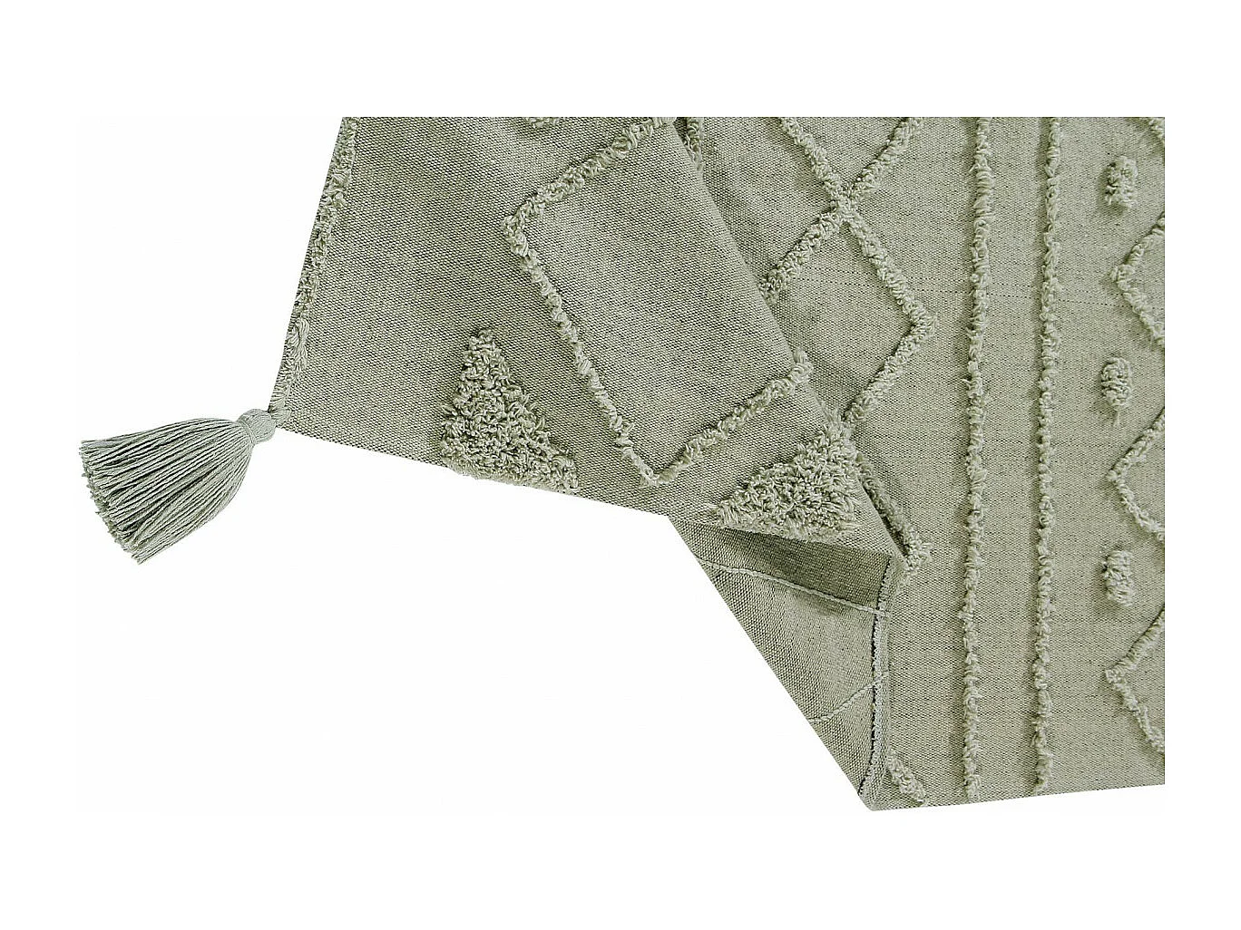 Tapis en coton lavable en machine ethnique Tribu Lorena Canals Rectangulaire Berbère Fait