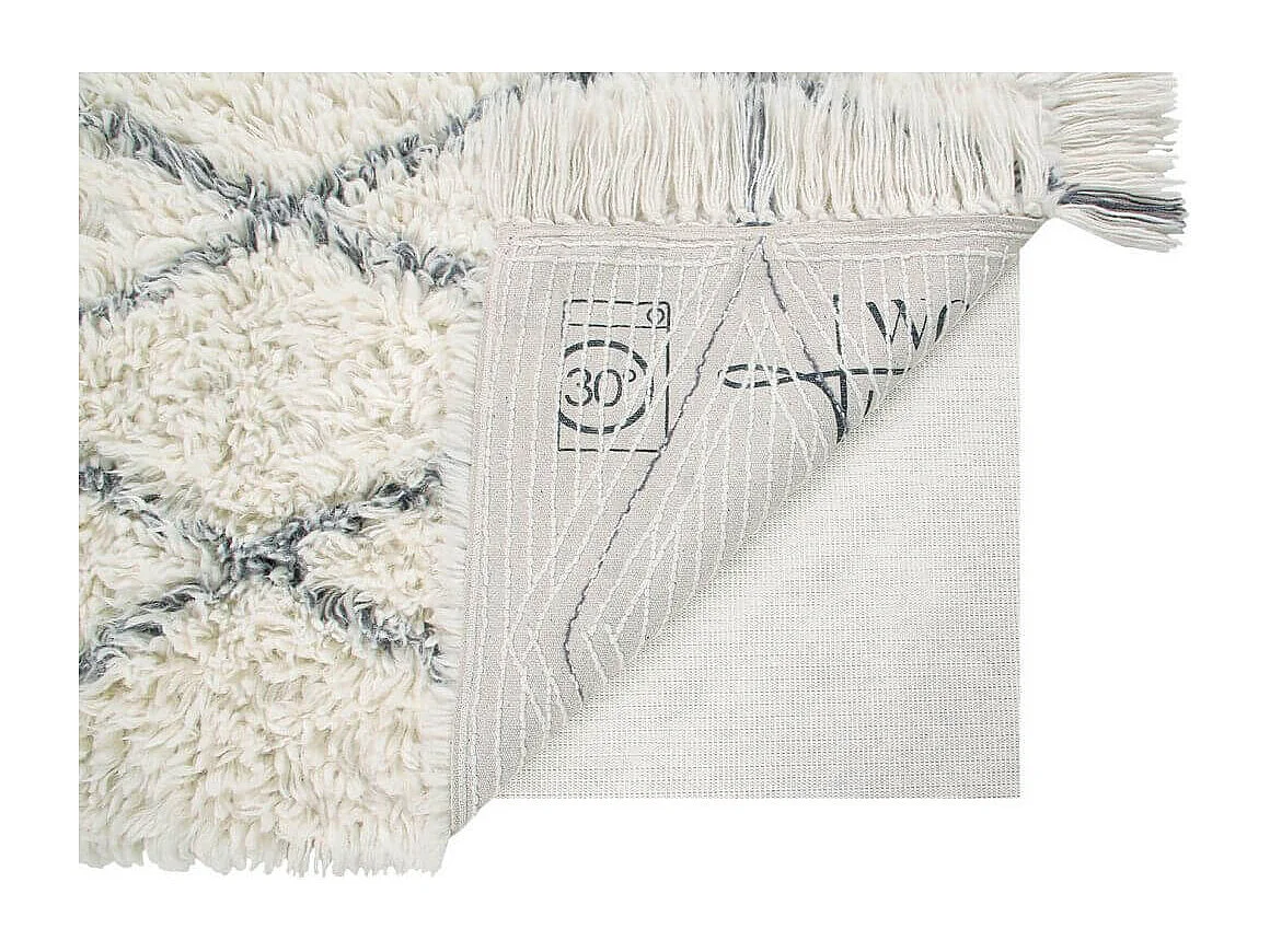 Alfombra peluda bereber - clásica - 140 x 200 cm