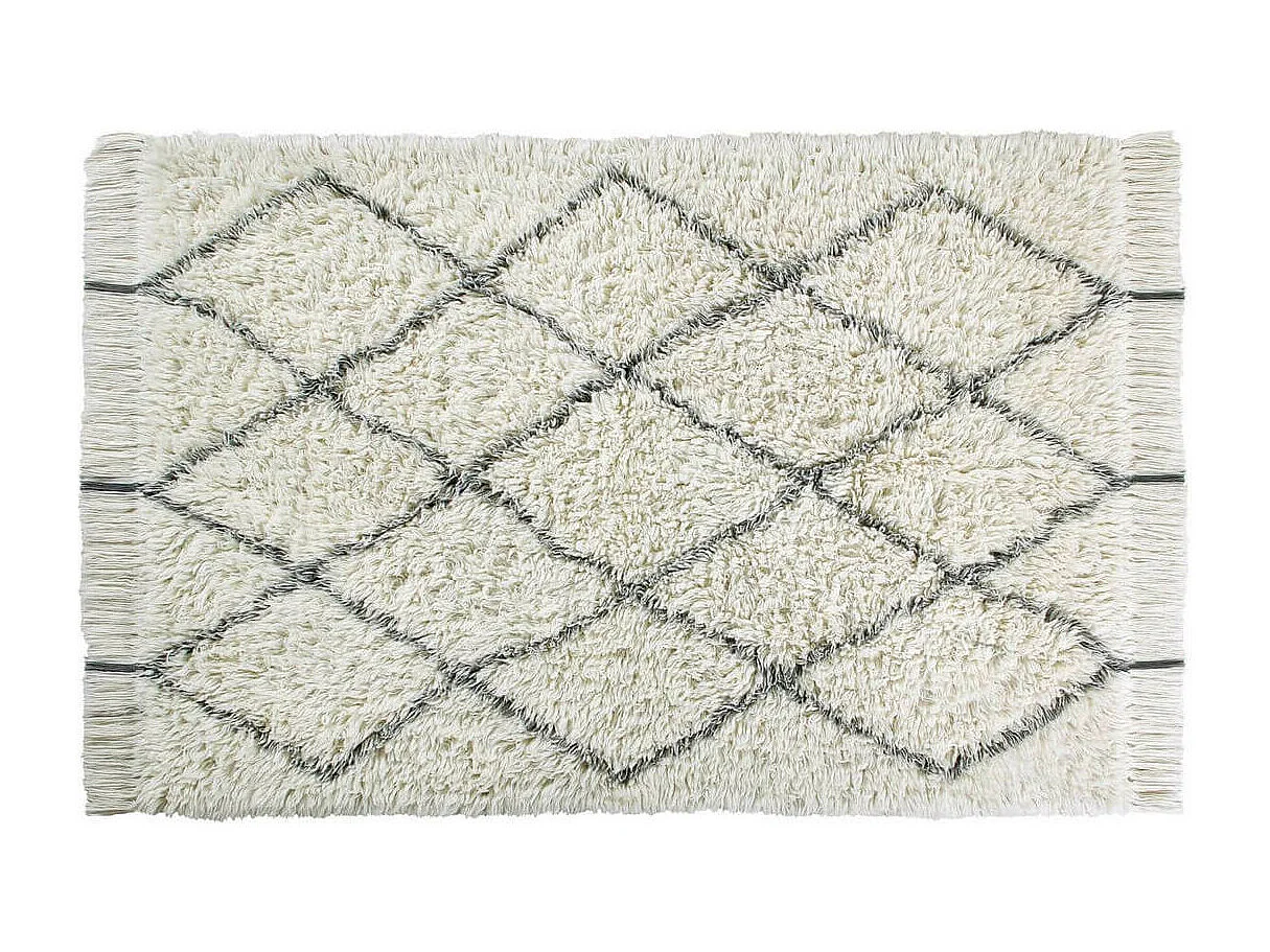 Alfombra peluda bereber - clásica - 140 x 200 cm