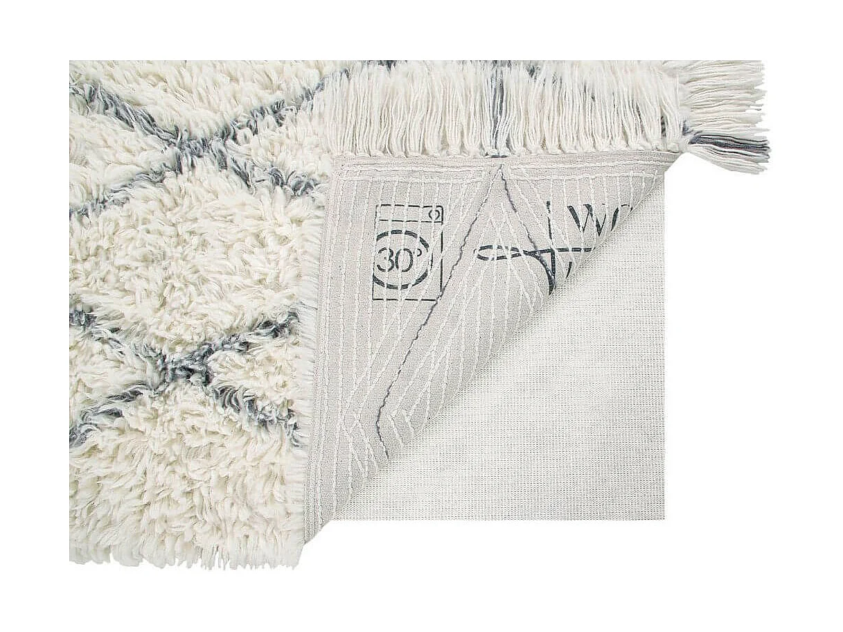 Alfombra peluda bereber - clásica - 140 x 200 cm