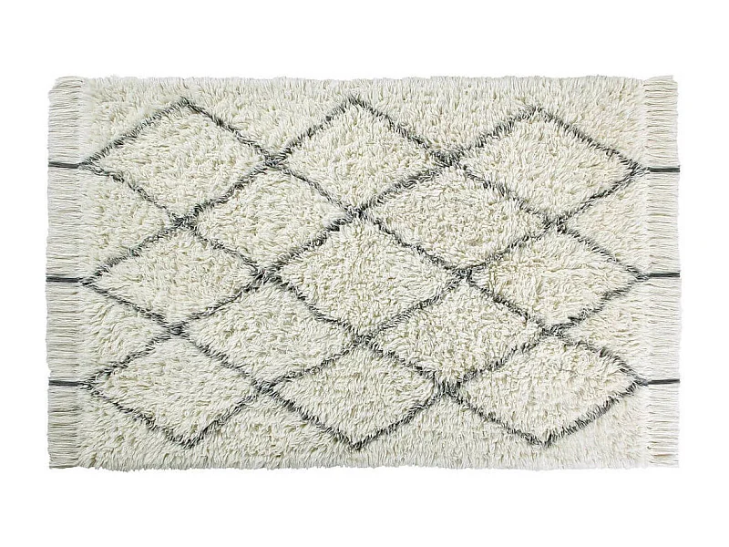 Alfombra peluda bereber - clásica - 140 x 200 cm