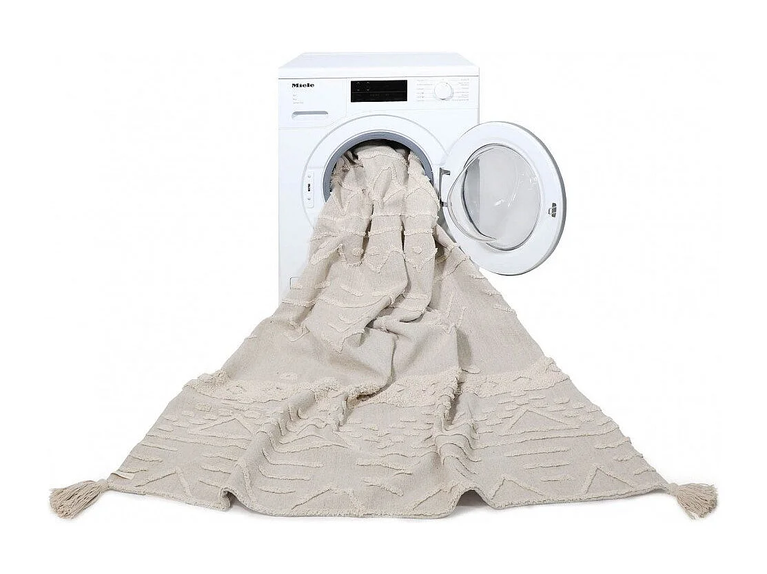 Tapis en coton lavable en machine ethnique Tribu Lorena Canals Rectangulaire Berbère Fait