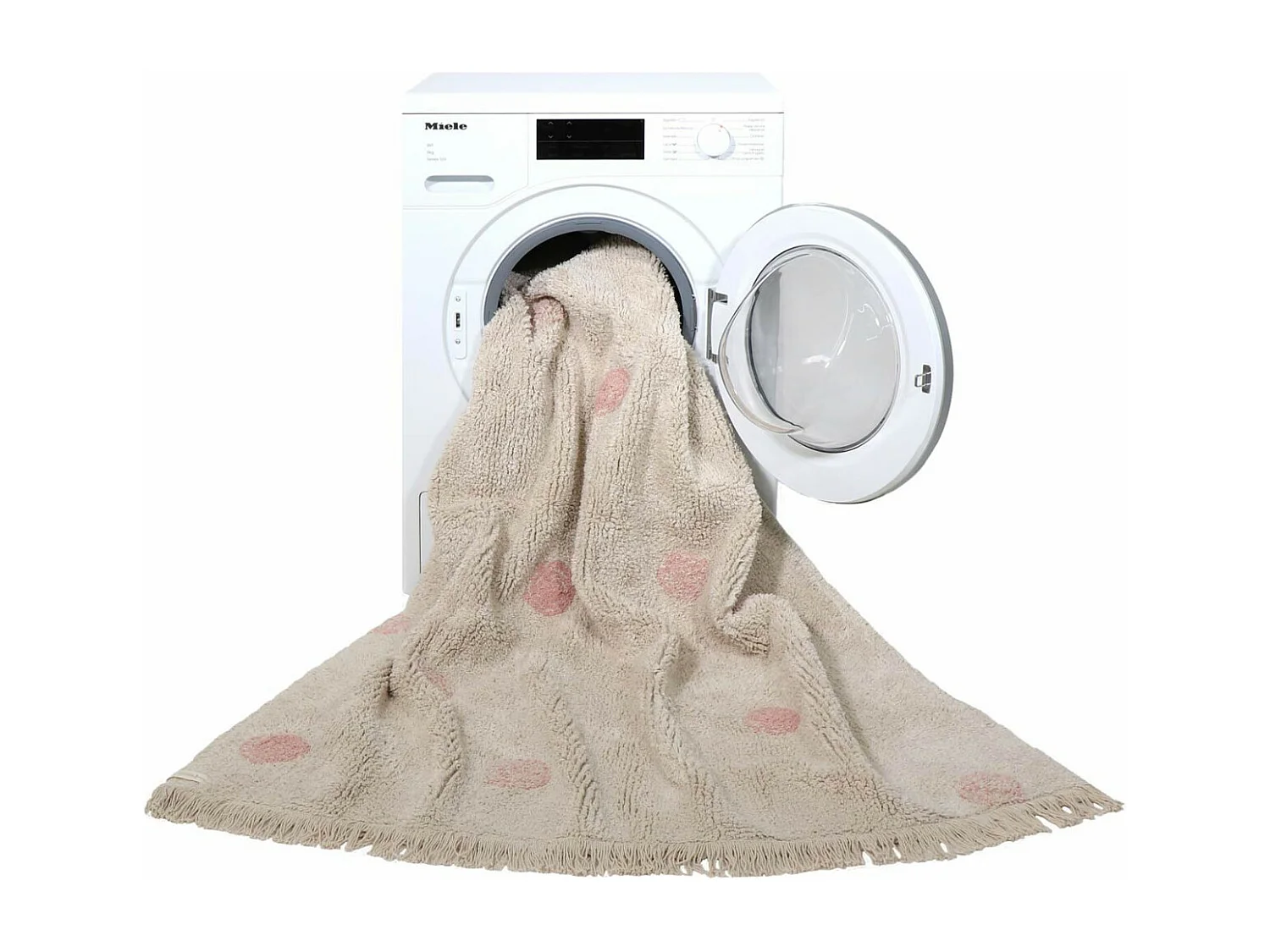 Dywan dziecięcy HIPPY DOTS NATURAL VINTAGE NUDE 120x160 beżowy