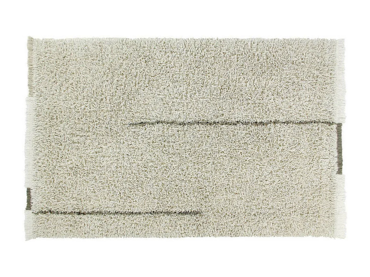 Tapis shaggy en laine lavable en machine avec franges Seasons Lorena Canals Rectangulaire