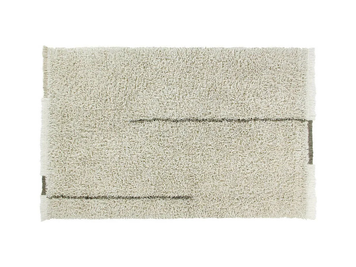 Tapis shaggy en laine lavable en machine avec franges Seasons Lorena Canals Rectangulaire