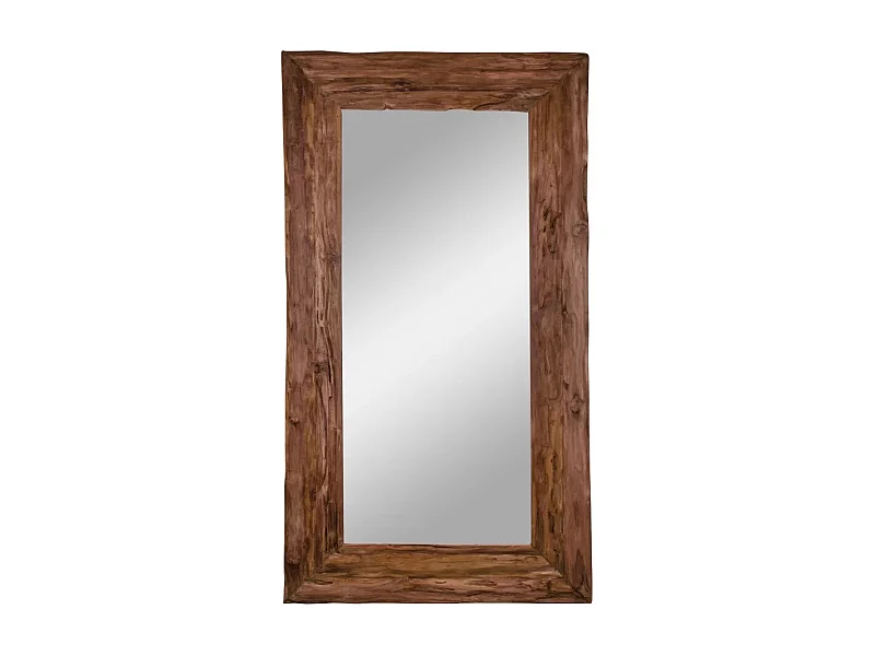 Alter Spiegel in Teak 101 x 180 cm