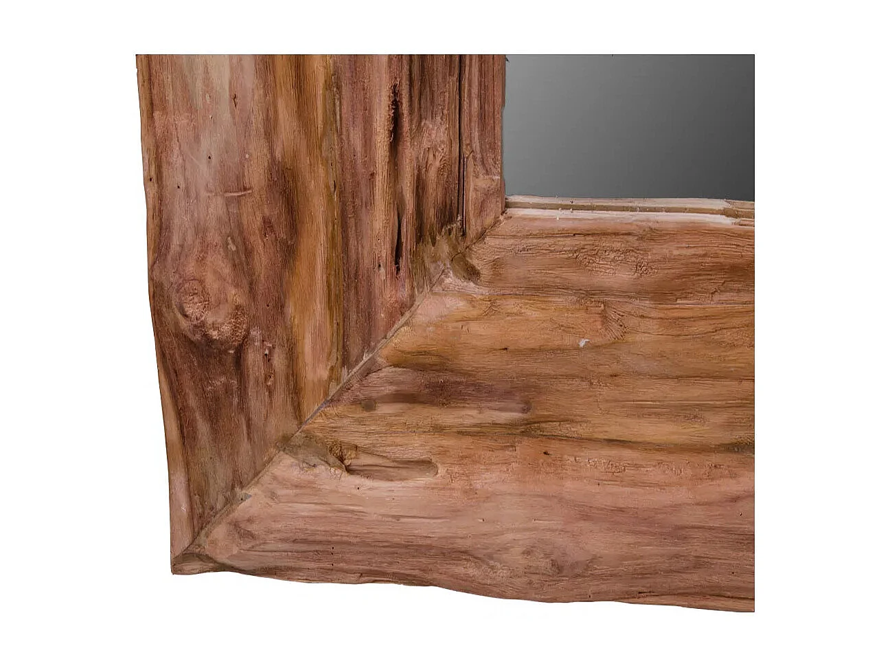 Alter Spiegel in Teak 101 x 180 cm