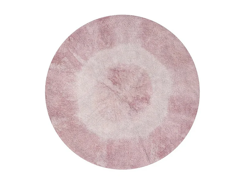Tapis rond pour enfant lavable en machine Tie-Dye Lorena Canals Ronde Enfant Fait main Tap