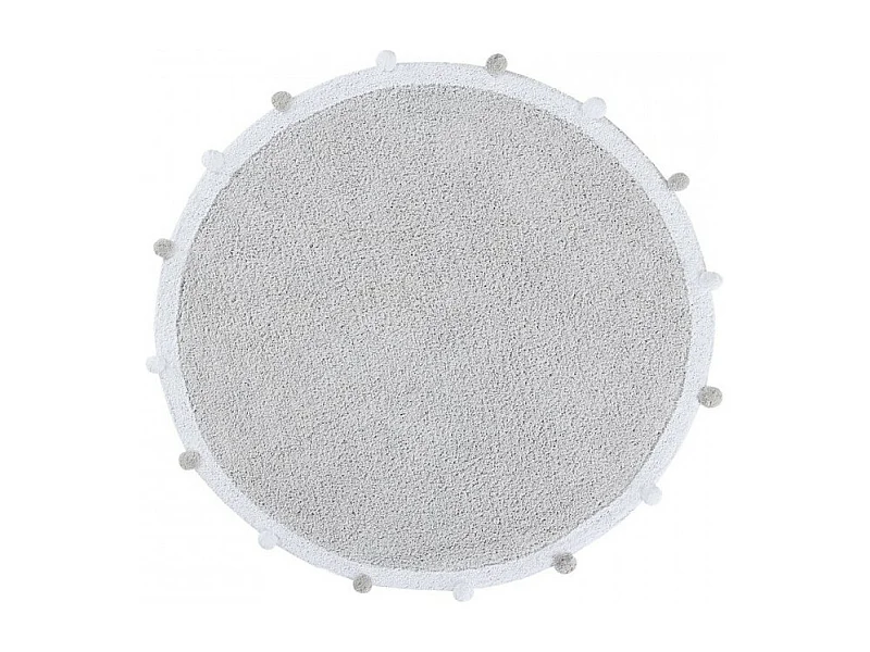 Tapis chambre enfant rond Bubbly Lorena Canals Ronde Enfant Fait main Tapis lavable en mac