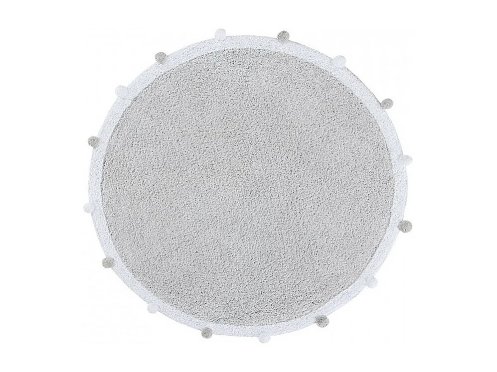 Tapis chambre enfant rond Bubbly Lorena Canals Ronde Enfant Fait main Tapis lavable en mac