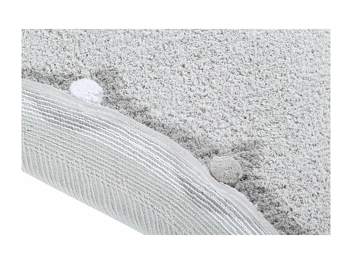 Tapis chambre enfant rond Bubbly Lorena Canals Ronde Enfant Fait main Tapis lavable en mac