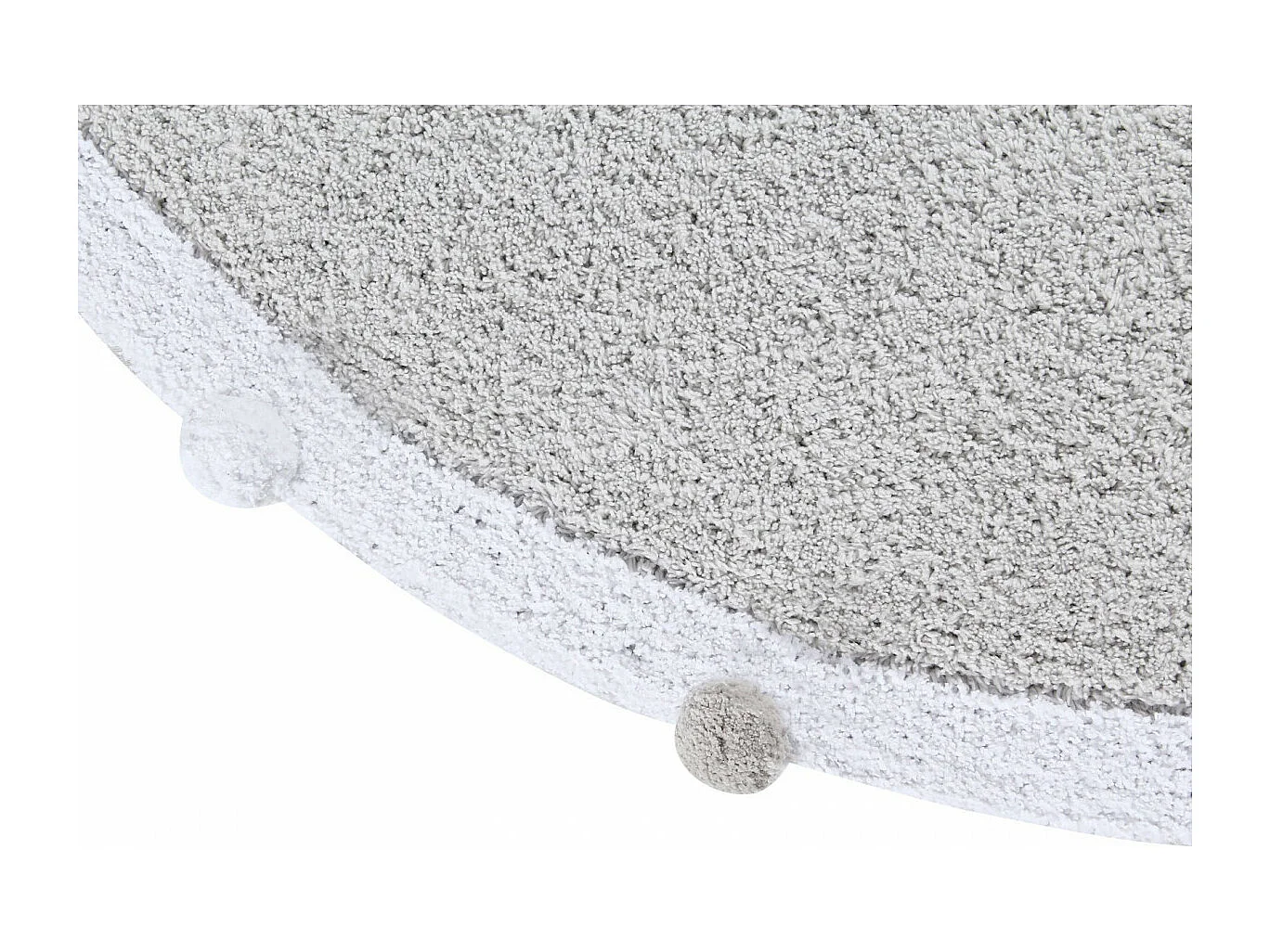 Tapis chambre enfant rond Bubbly Lorena Canals Ronde Enfant Fait main Tapis lavable en mac