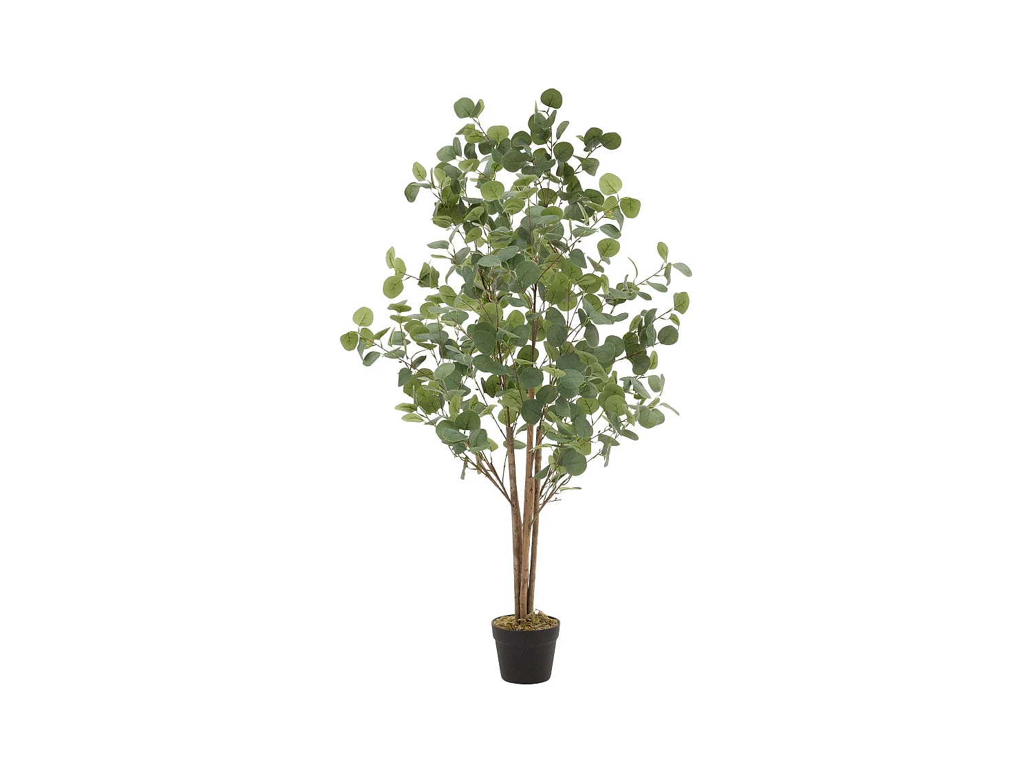Eucalyptus artificiel plante avec tronc arbre en pot 150 cm déco de salon jardin
