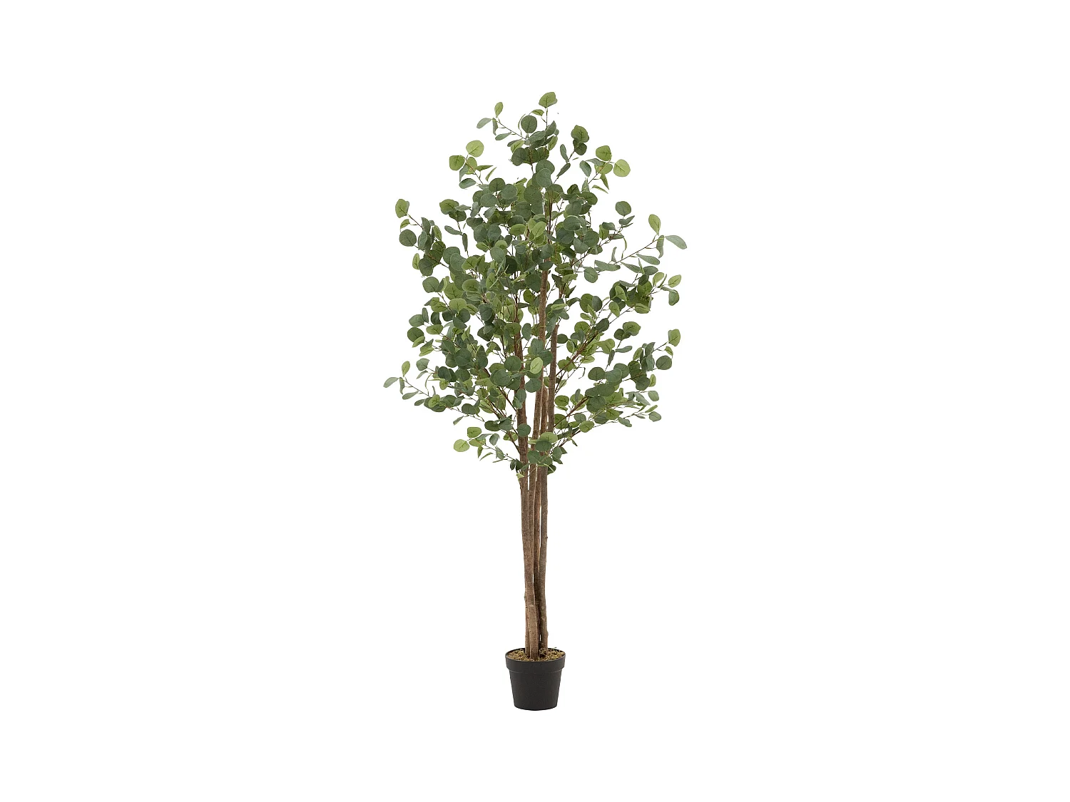 Eucalyptus artificiel plante avec tronc arbre en pot 180 cm déco de salon jardin