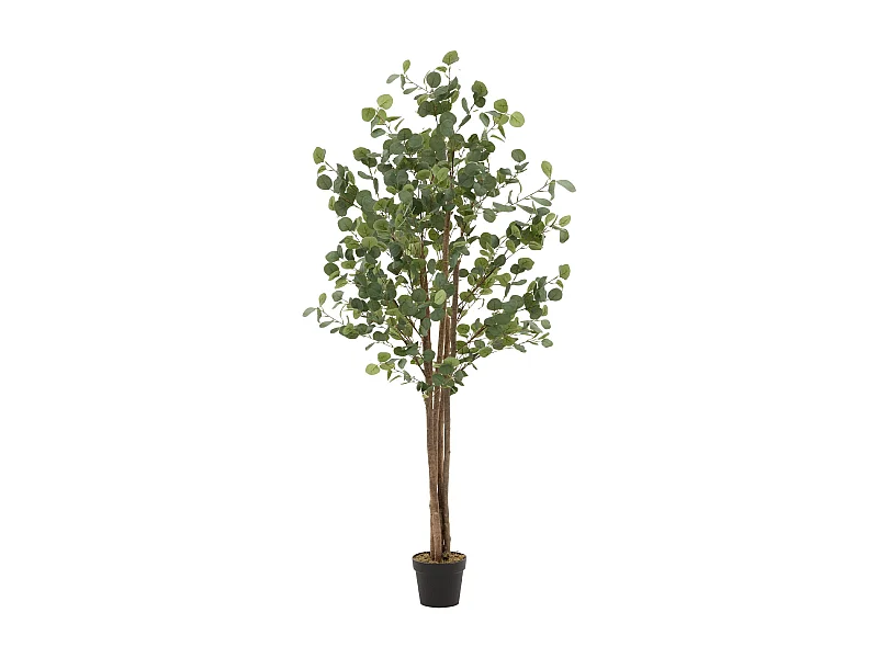 Eucalyptus artificiel plante avec tronc arbre en pot 180 cm déco de salon jardin