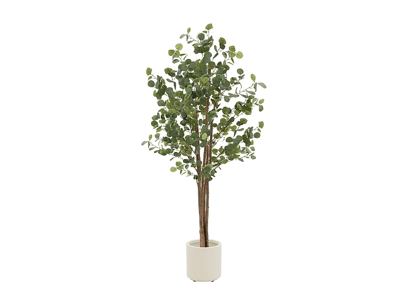 Eucalipto artificial decorativo 180cm realista árbol plástico interior/exterior
