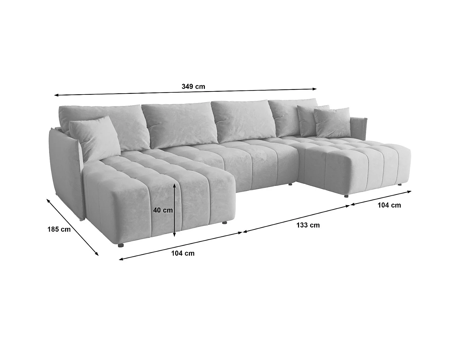 Narożnik ONIL U Monolith 70