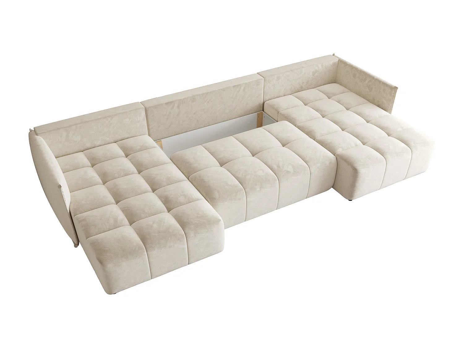 Ecksofa mit Schlaffunktion ONIL U Monolith 84