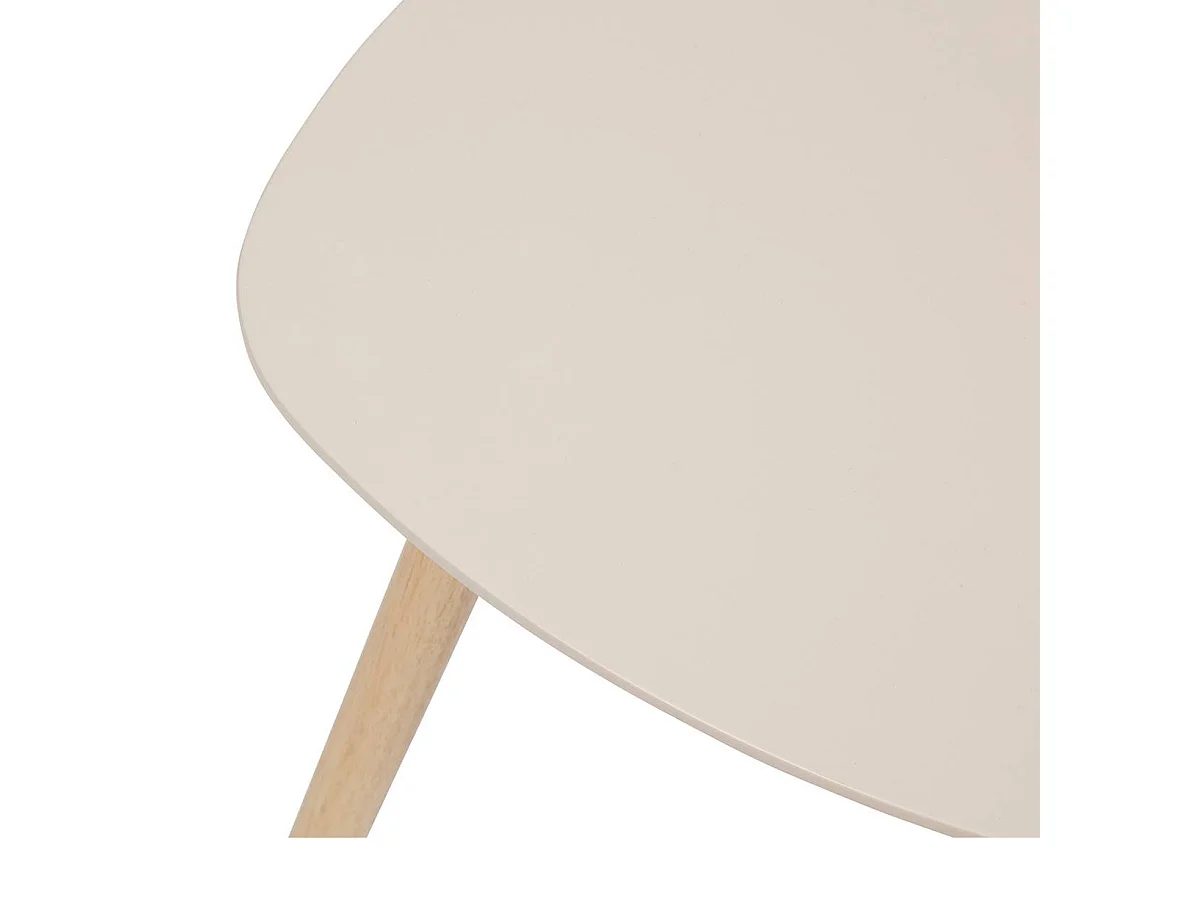 Lot de 3 tables d'appoint gigognes multicolore