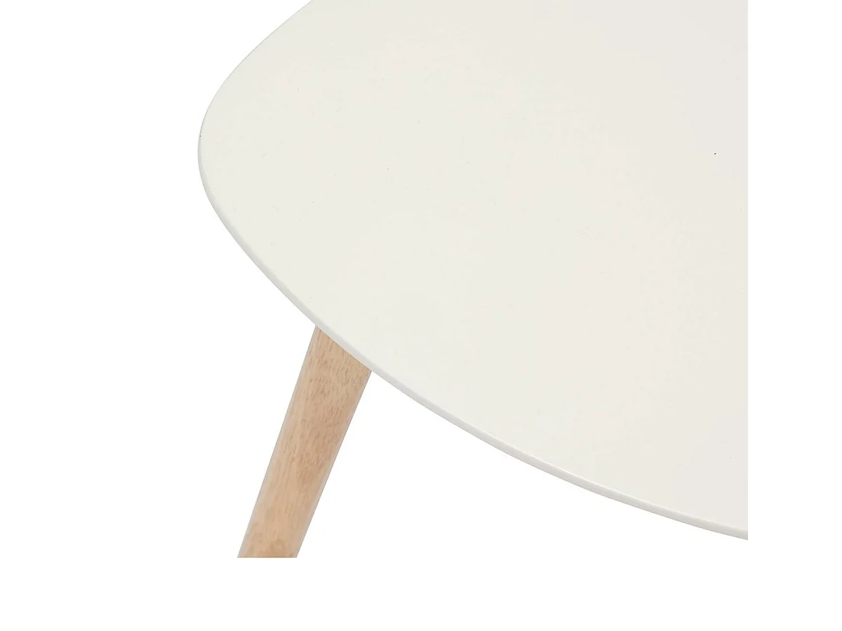 Lot de 3 tables d'appoint gigognes multicolore