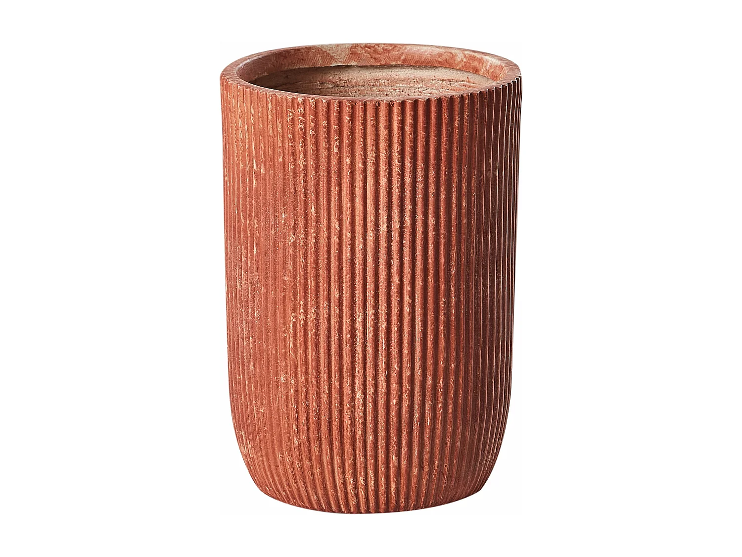 Vaso EANTIO Cerâmica 30 cm Castanho dourado