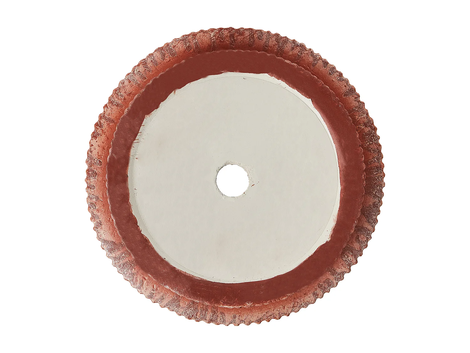 Vaso EANTIO Cerâmica 30 cm Castanho dourado