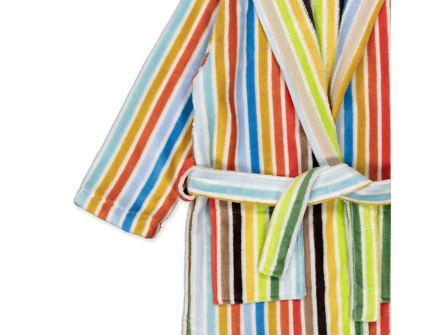 Boskimo Kids Kayla - Bademantel für Kinder - Gestreift - 8