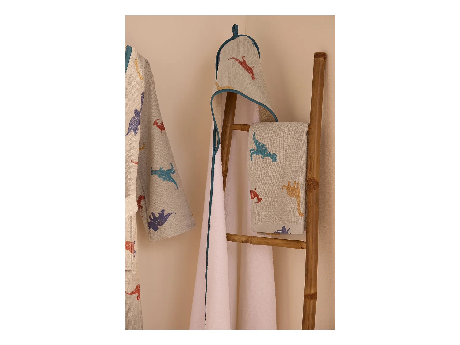 Boskimo Kids Jurassic - Badjas Kinderen - Tieners - 3