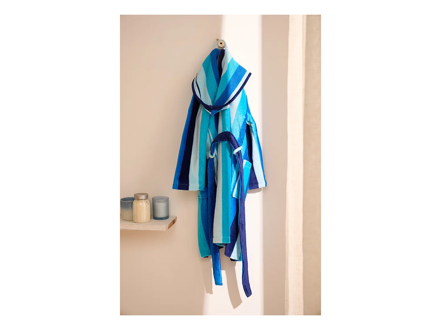 Boskimo Kids Harry - Accappatoio Ragazzi - Adolescenti - A Righe - 14