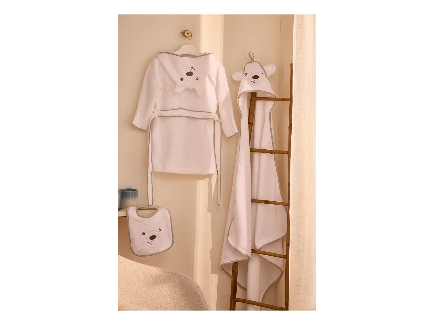 Boskimo Kids Yogui - Albornoz Bebé - Niños - 1