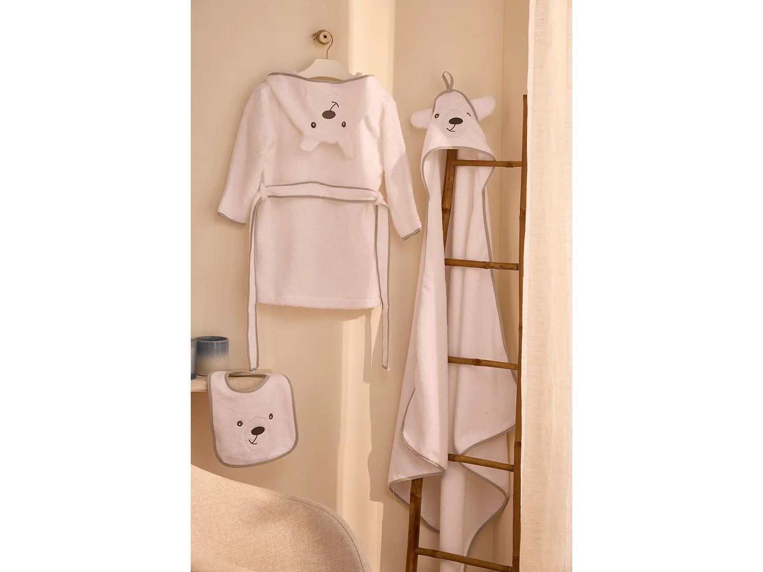 Boskimo Kids Yogui - Albornoz Bebé - Niños - 1