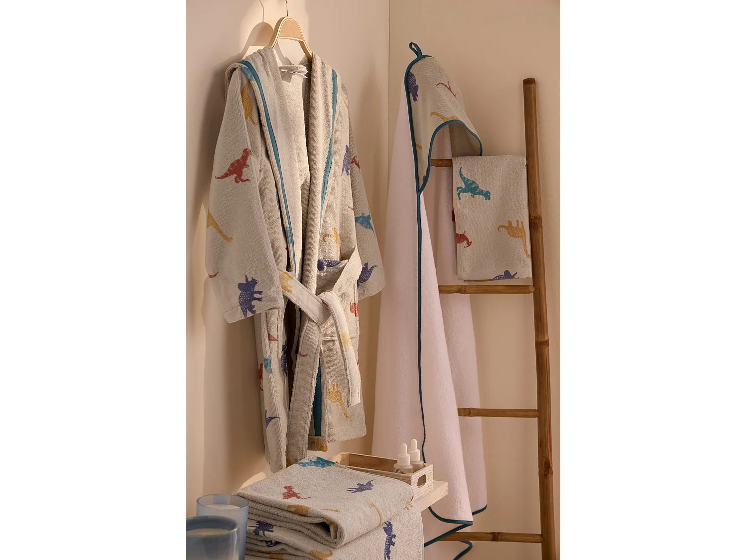 Boskimo Kids Jurassic - Szlafrok Dziecięcy - Nastolatki - 4