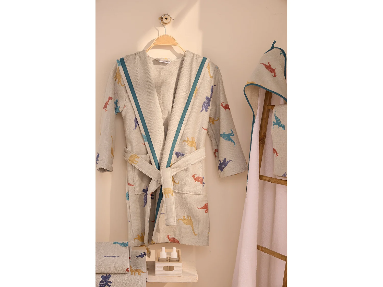 Boskimo Kids Jurassic - Szlafrok Dziecięcy - Nastolatki - 6