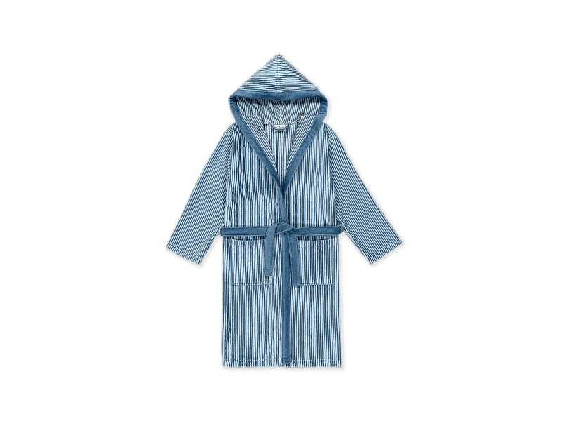 Boskimo Kids Parker - Bademantel für Jungen - Teenager - Gestreift - 12