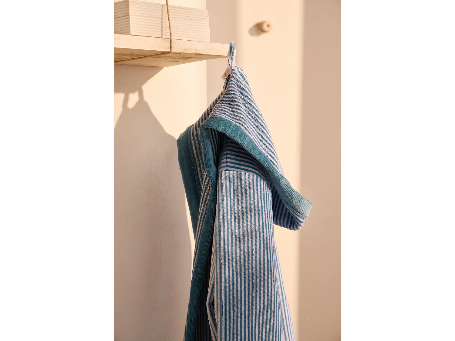 Boskimo Kids Parker - Peignoir pour garçon - Ado - Rayé - 12