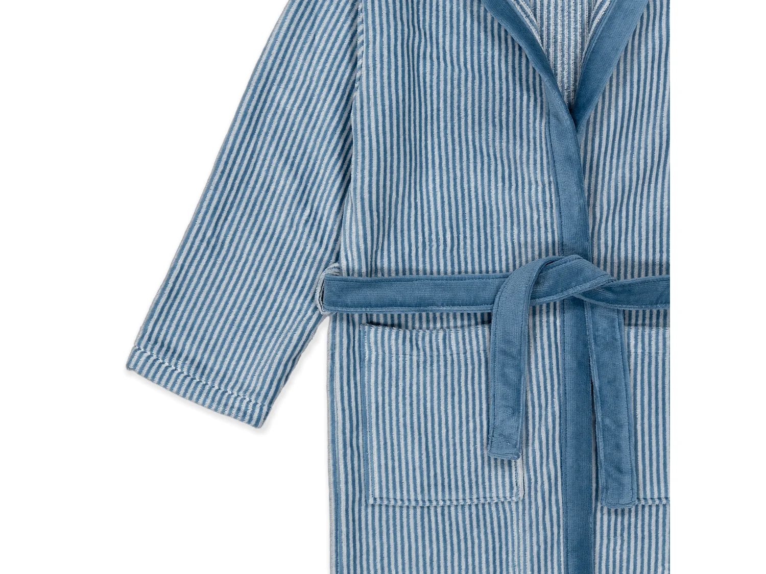 Boskimo Kids Parker - Szlafrok dla chłopców - Nastolatki - Paski - 12