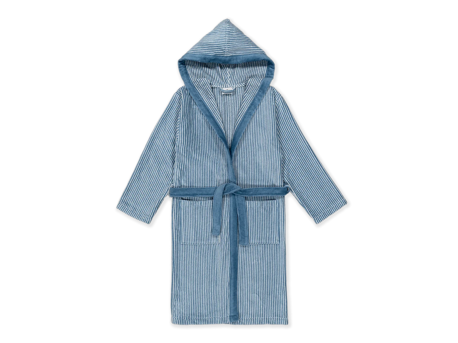 Boskimo Kids Parker - Szlafrok dla chłopców - Nastolatki - Paski - 12