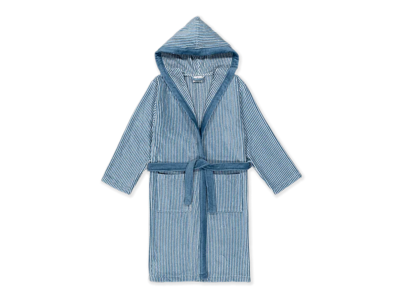 Boskimo Kids Parker - Szlafrok dla chłopców - Nastolatki - Paski - 12