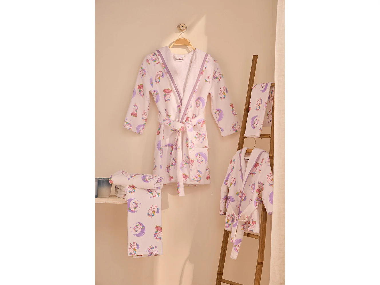 Peignoir licorne Boskimo Kids pour enfants - Ados - 3