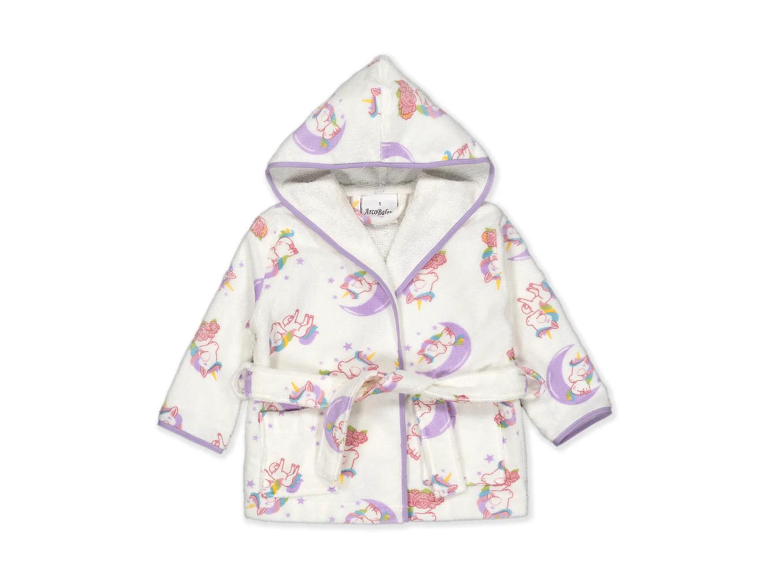 Boskimo Kids Unicorn Badjas voor Kinderen - Tieners - 3