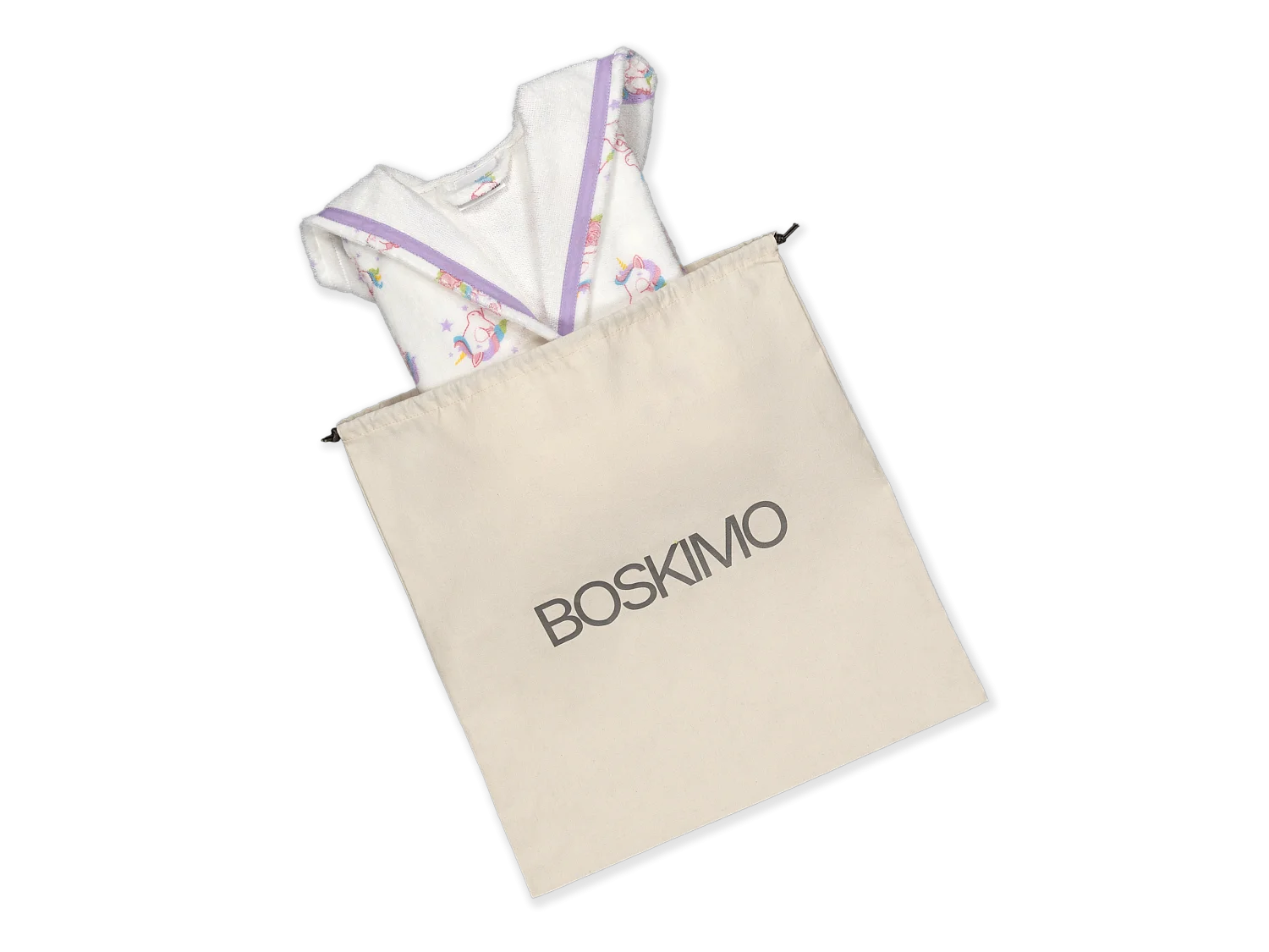 Roupão de banho Boskimo Kids Unicorn para criança - Adolescentes - 3