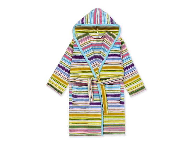 Boskimo Kids Kayla - Accappatoio Bambini - Adolescenti - A Righe - 14
