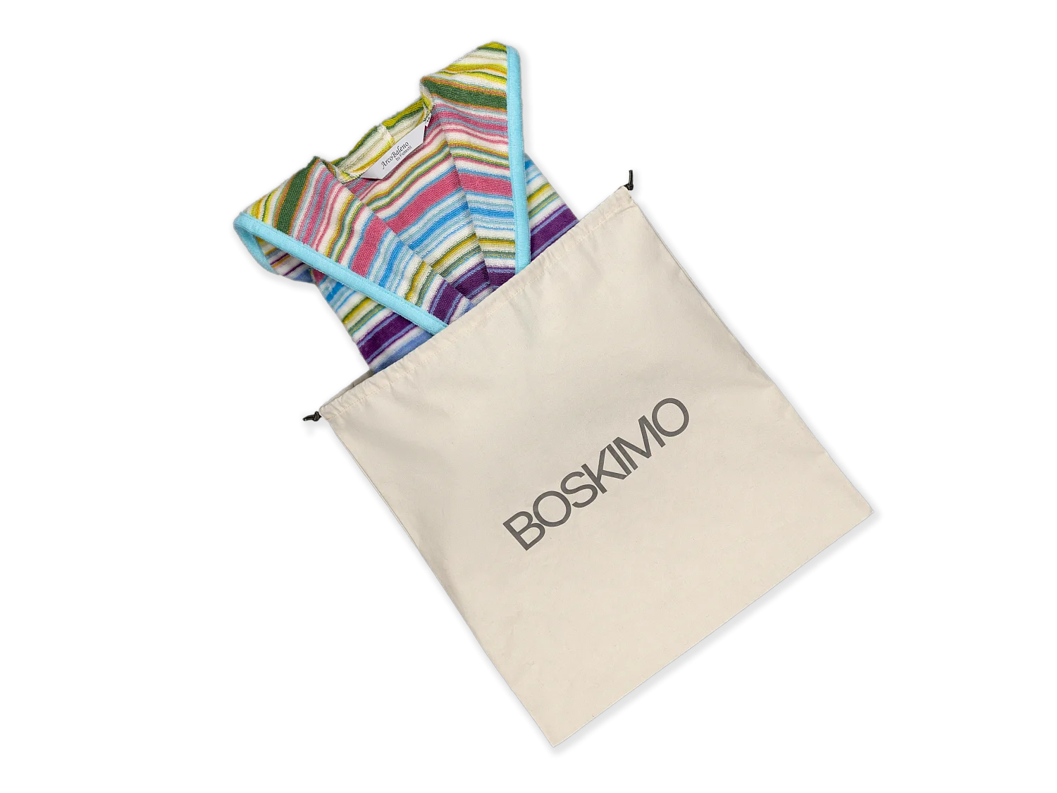 Boskimo Kids Kayla - Accappatoio Bambini - Adolescenti - A Righe - 14