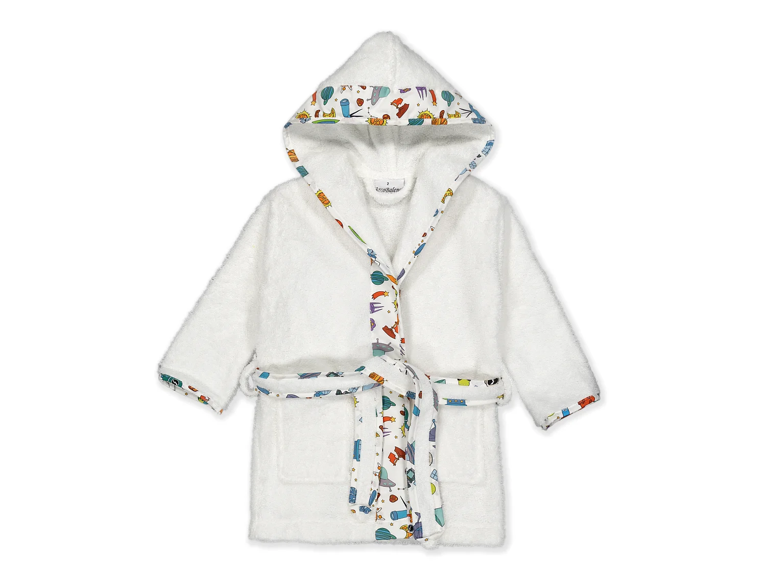 Boskimo Kids Space - Babybadjas - Kinderen - 3