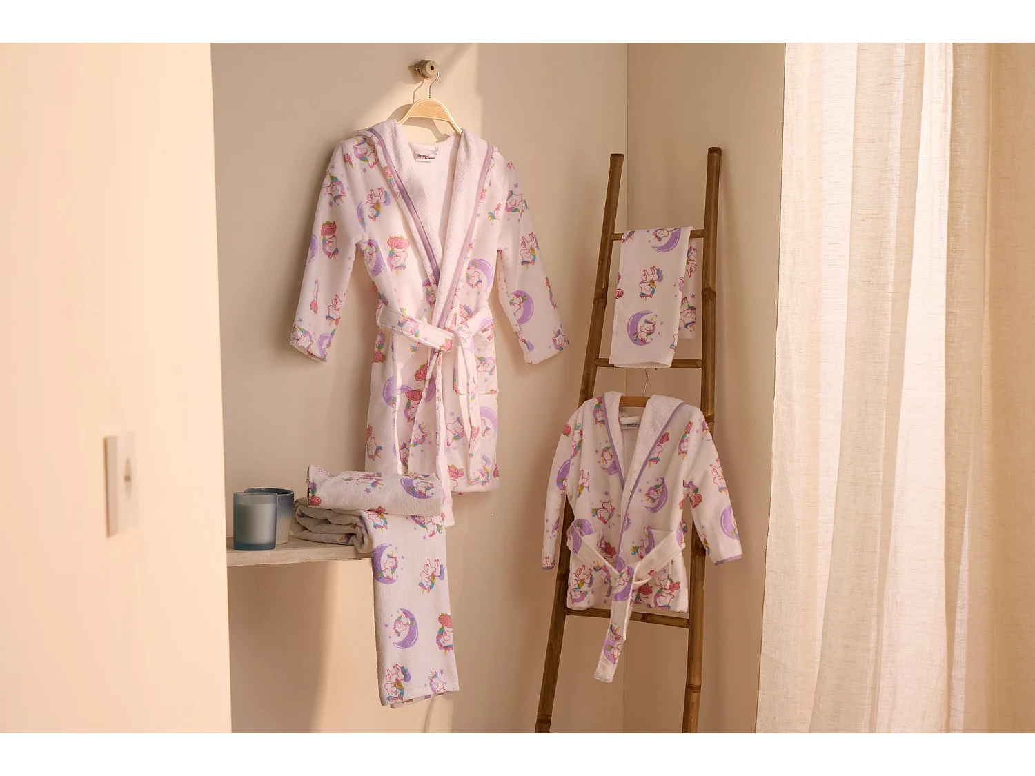 Peignoir licorne Boskimo Kids - Enfants - Ados - 8