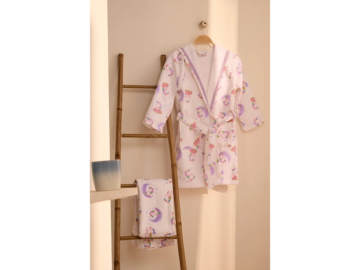 Peignoir licorne Boskimo Kids - Enfants - Ados - 8